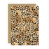 ATWS Greeting Card Happy Birthday Leopard Ð Gold Foil