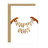 ATWS Greeting Card Birthday Ballons Ð Gold Foil
