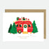 ATWS Greeting Card Christmas Caravan – Gold Foil