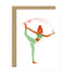 ATWS Greeting Card Yoga Rosé