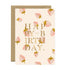 ATWS Greeting Card Strawberries Birthday Ð Gold Foil