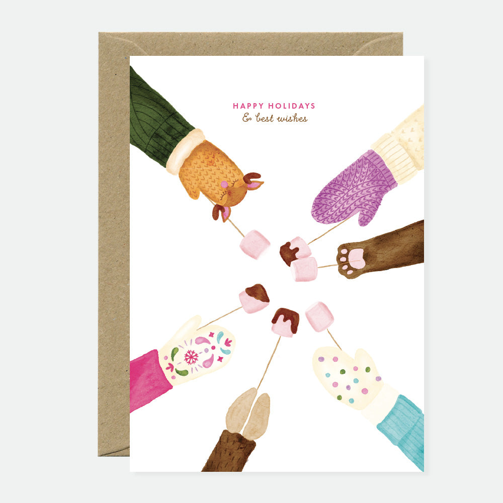 ATWS Greeting Card Holiday Marshmallows