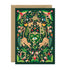 ATWS Greeting Card Green Jungle Birthday Ð Gold Foil