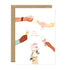 ATWS Greeting Card Newlyweds Cheers Ð Gold Foil