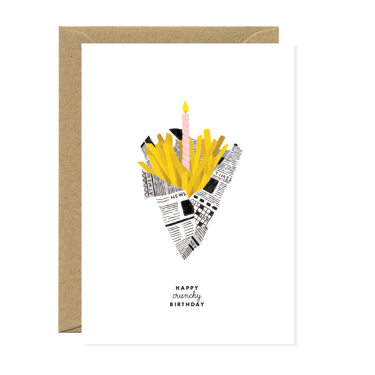 ATWS Greeting Card Happy Crunchy Birthday