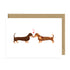 ATWS Greeting Card Dachshunds Lovers