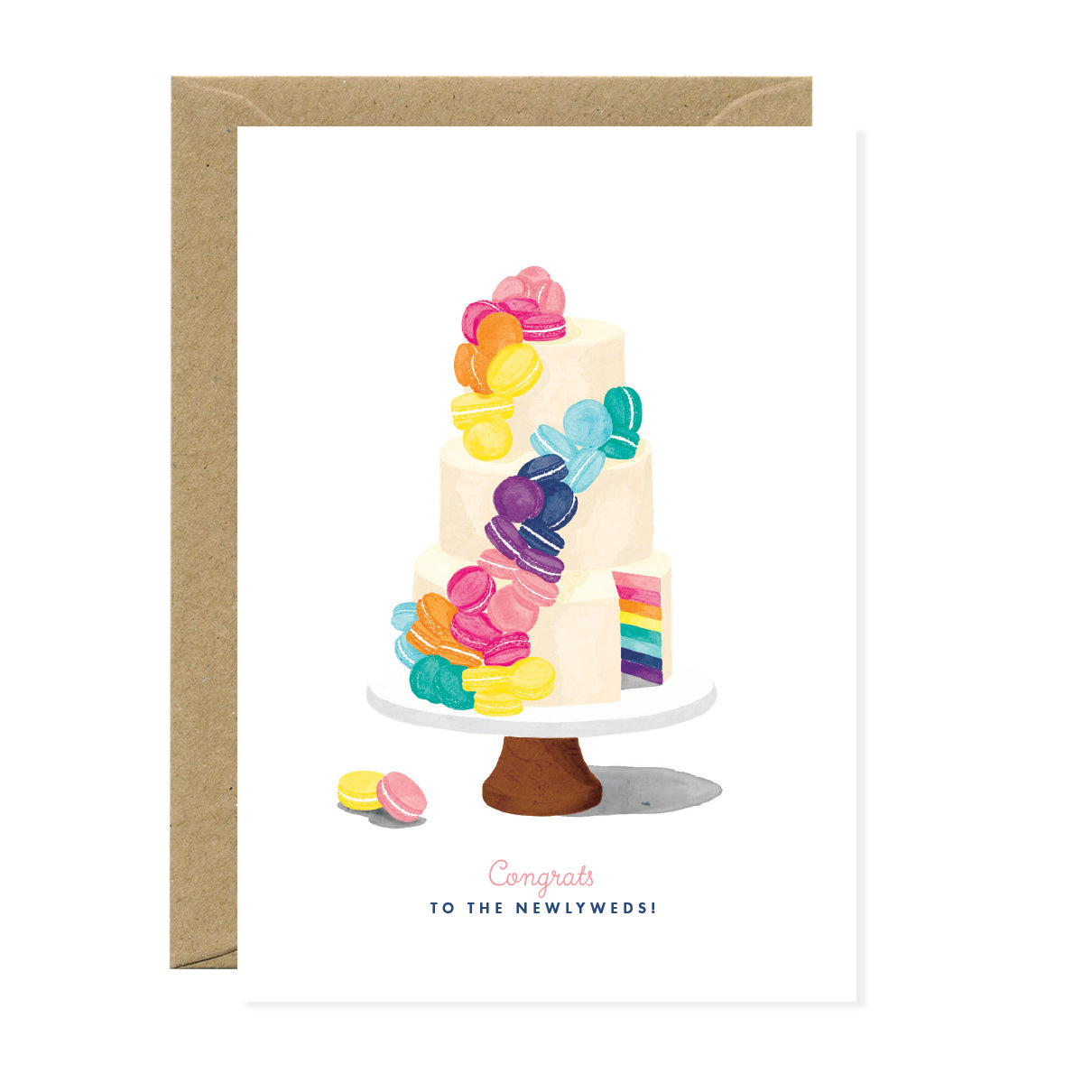 ATWS Greeting Card Newlyweds Pride