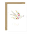 ATWS Greeting Card Sending Love Bird Ð Gold Foil