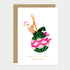ATWS Greeting Card Hot Santa – Gold Foil