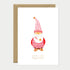 ATWS Greeting Card Gonk Joyeux Noel – Gold Foil