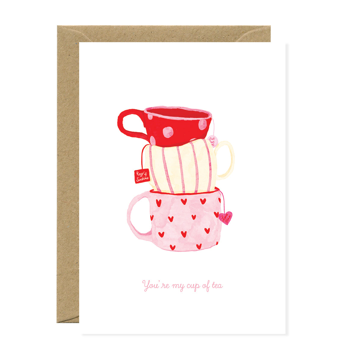 ATWS Greeting Card Cup Of Tea