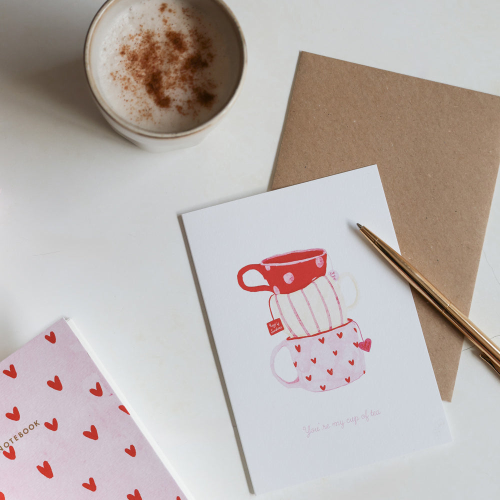 ATWS Greeting Card Cup Of Tea