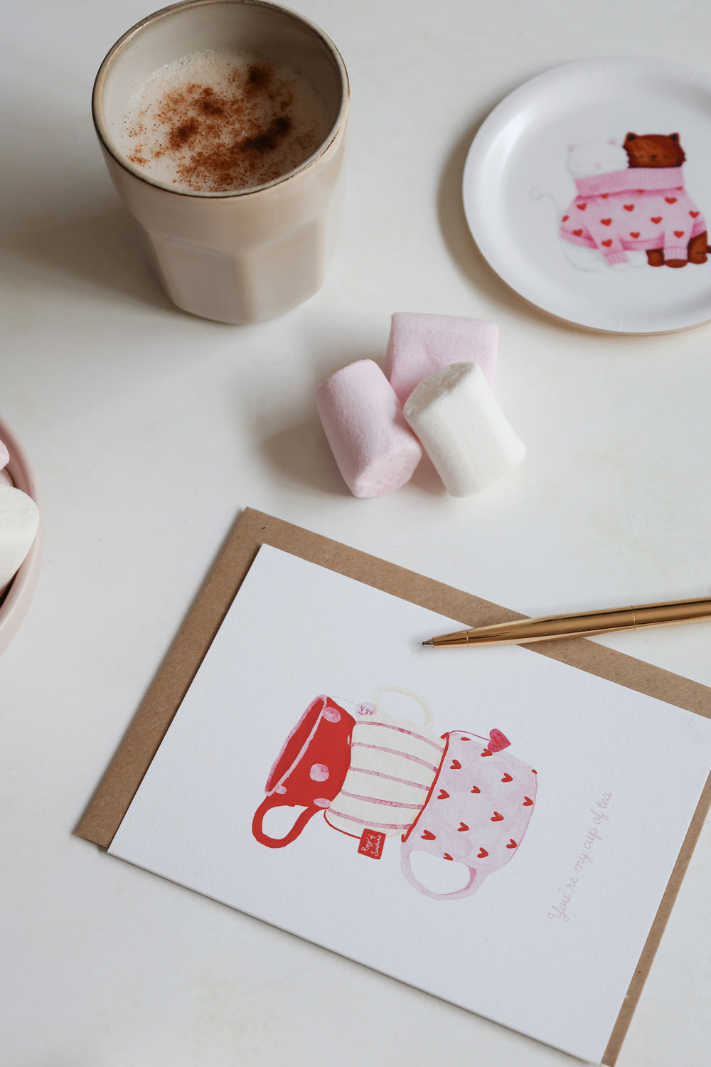ATWS Greeting Card Cup Of Tea