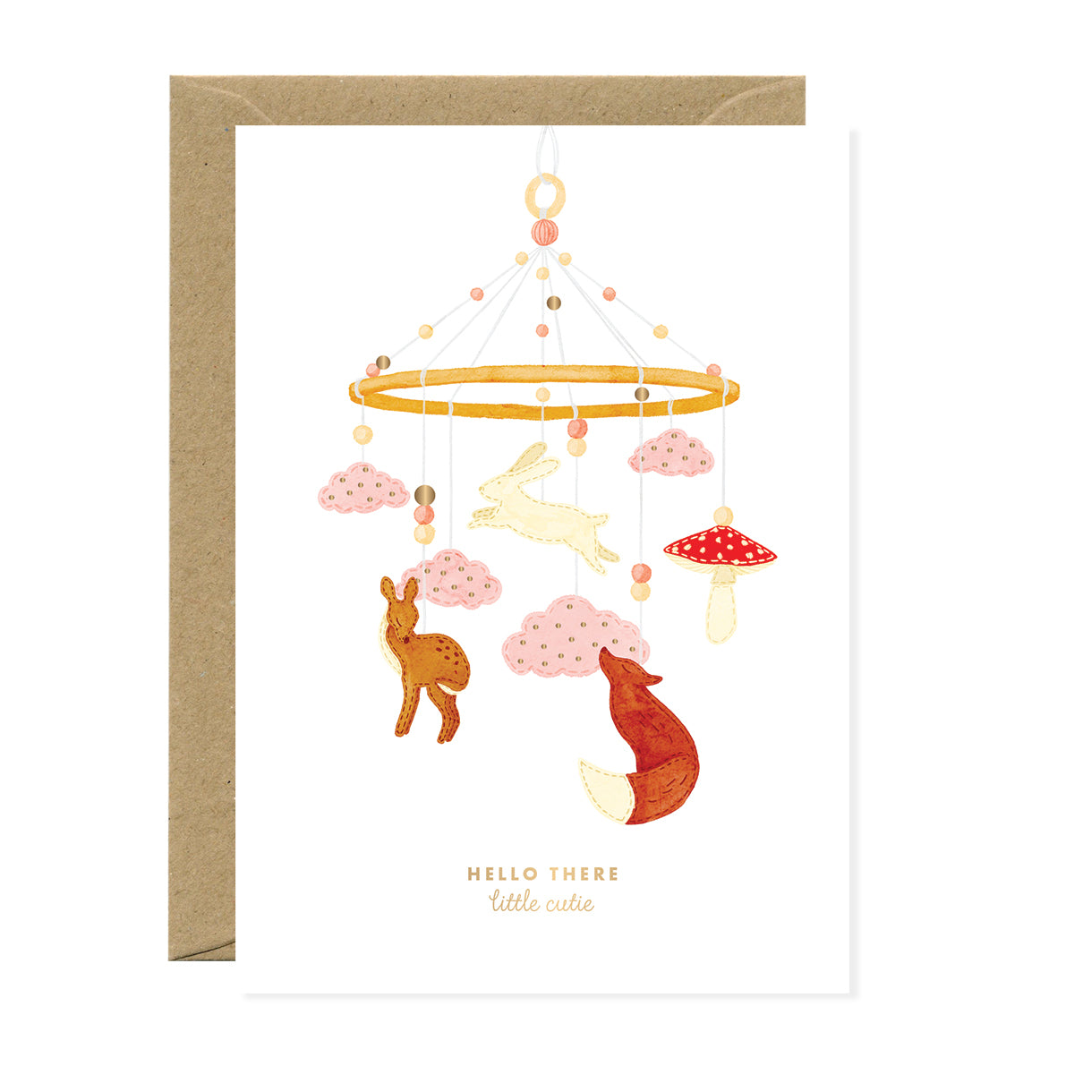 ATWS Greeting Card Hello There Cutie