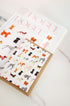 ATWS Greeting Card Birthday Dogs Pattern – Gold Foil