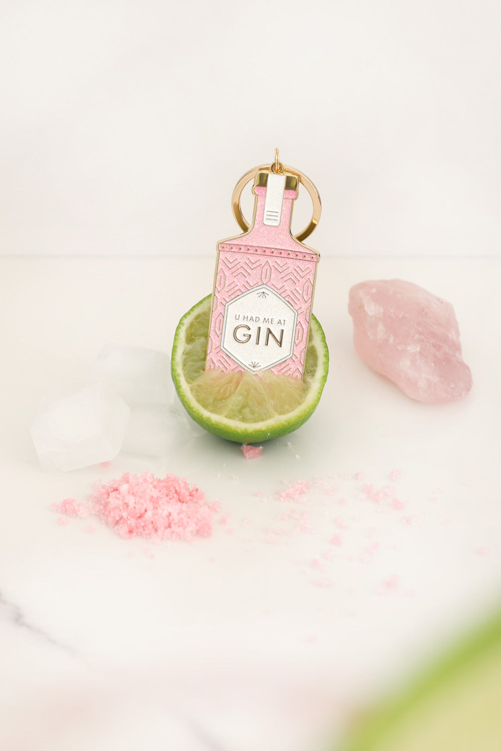 ATWS Enamel Keychain U Had Me At Gin
