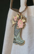 ATWS Enamel Keychain Plant Lover Boots