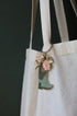 ATWS Enamel Keychain Plant Lover Boots