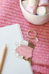 ATWS Enamel Keychain 2 Cats In A Sweater