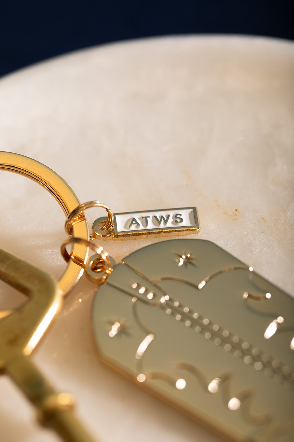 ATWS Enamel Keychain Cowboy Boot