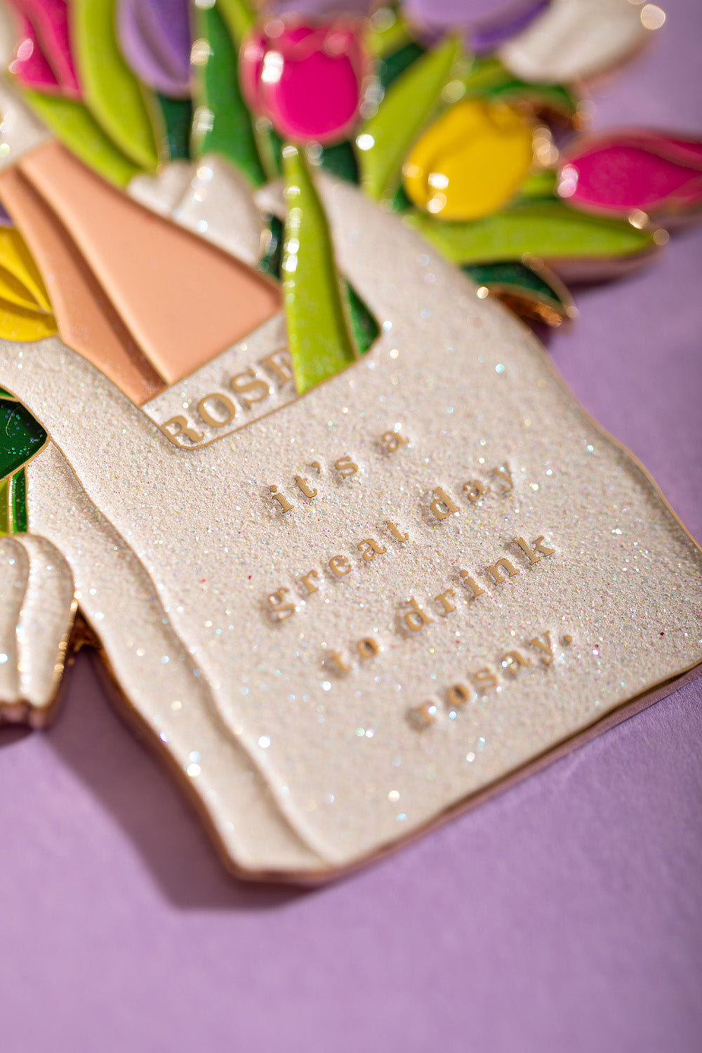 ATWS Enamel Keychain Rosay Day