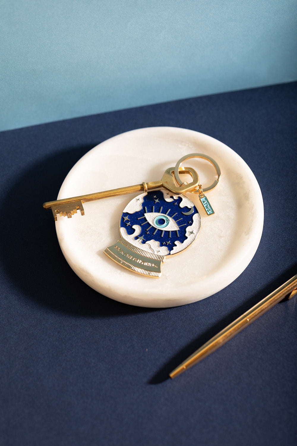 ATWS Enamel Keychain I See Everything
