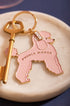 ATWS Enamel Keychain Poodle Mood