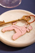 ATWS Enamel Keychain Poodle Mood