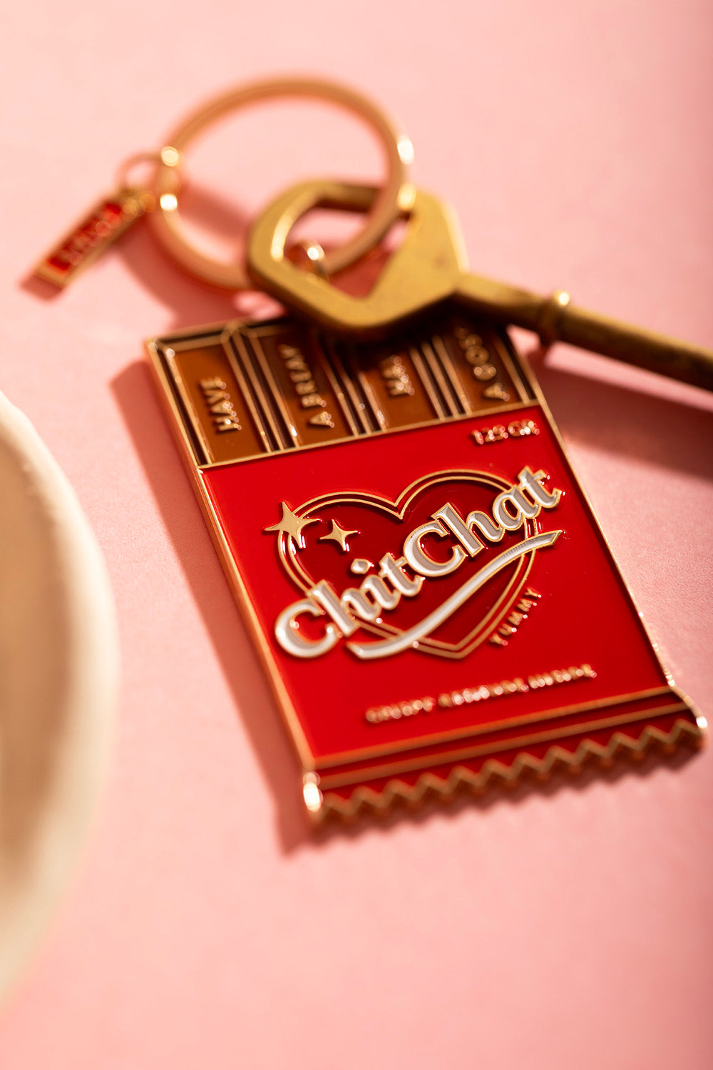 ATWS Enamel Keychain Chit Chat