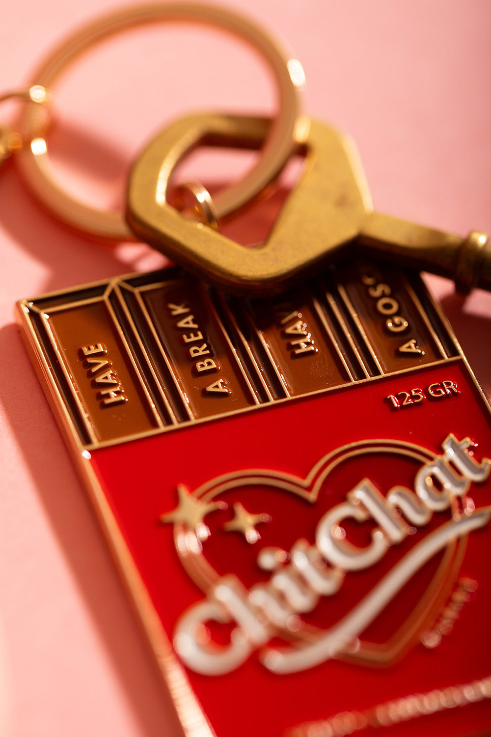ATWS Enamel Keychain Chit Chat