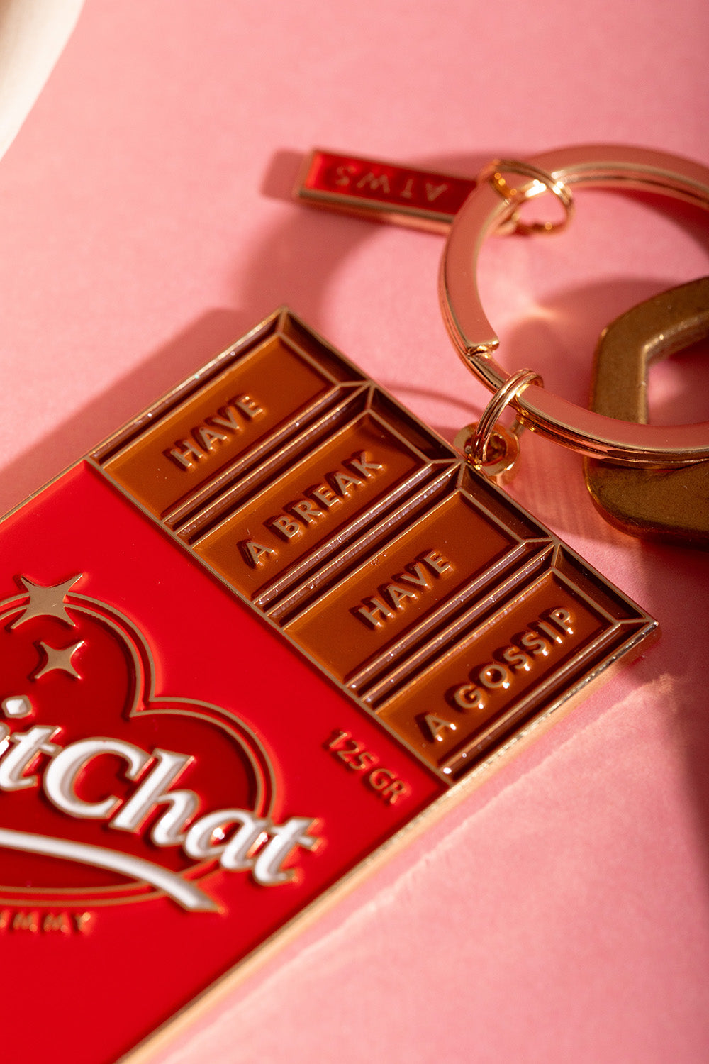 ATWS Enamel Keychain Chit Chat