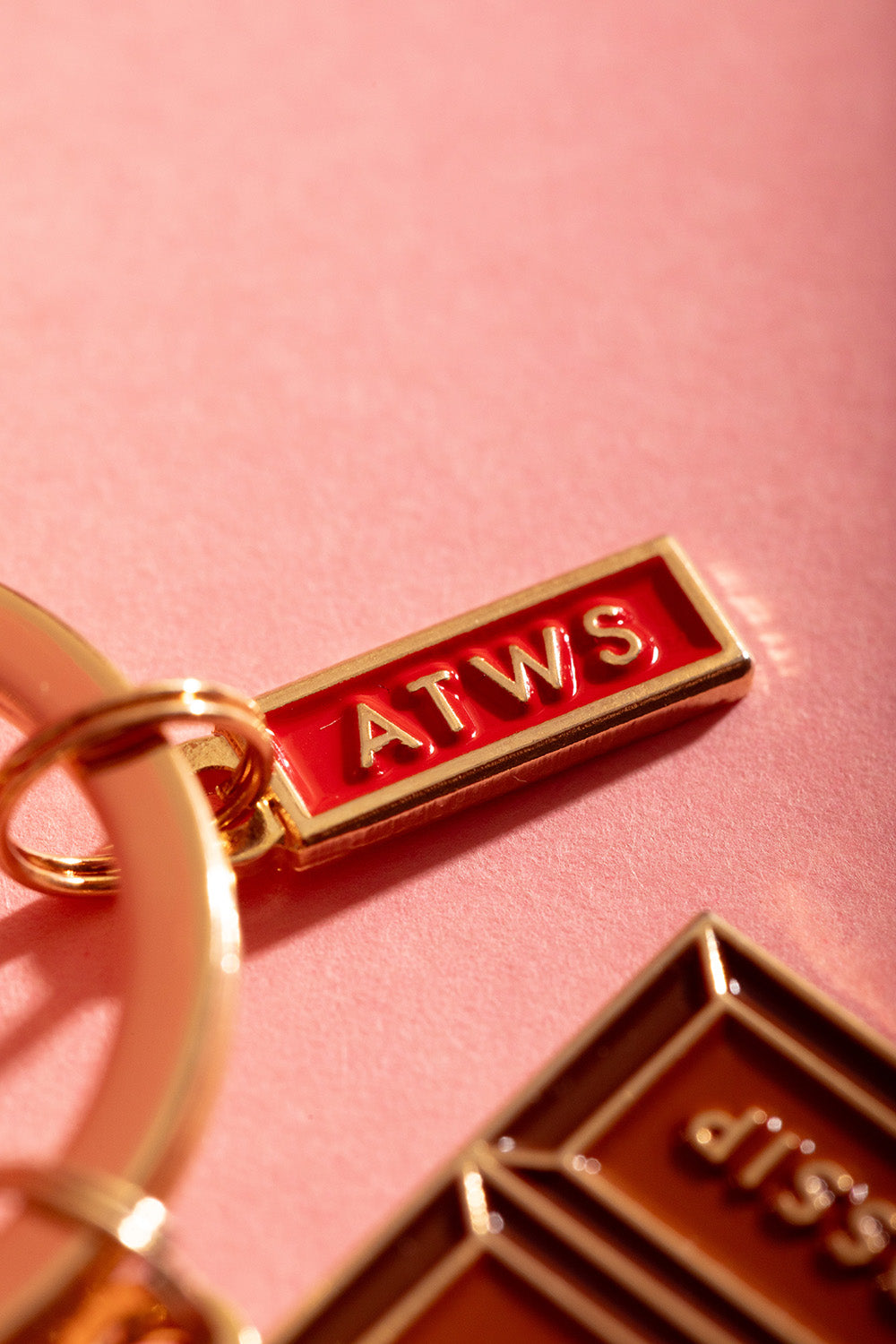 ATWS Enamel Keychain Chit Chat