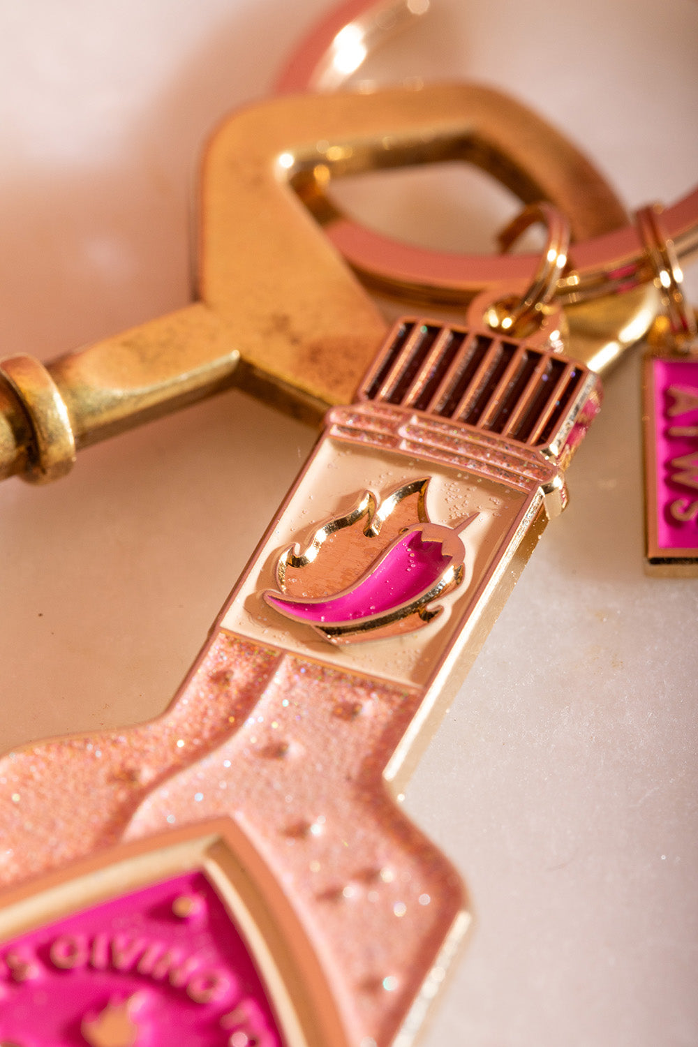 ATWS Enamel Keychain Spicy & Hot