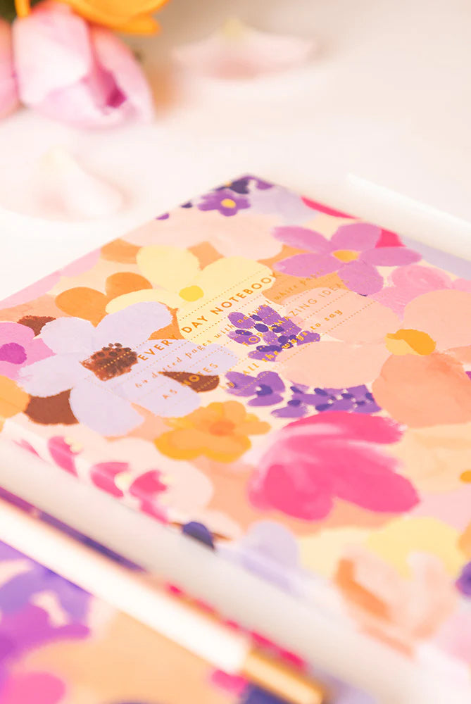 ATWS A5 Notebook Flower Garden