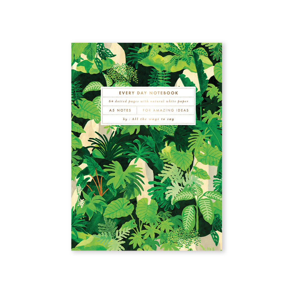 ATWS A5 Notebook Green Cliff