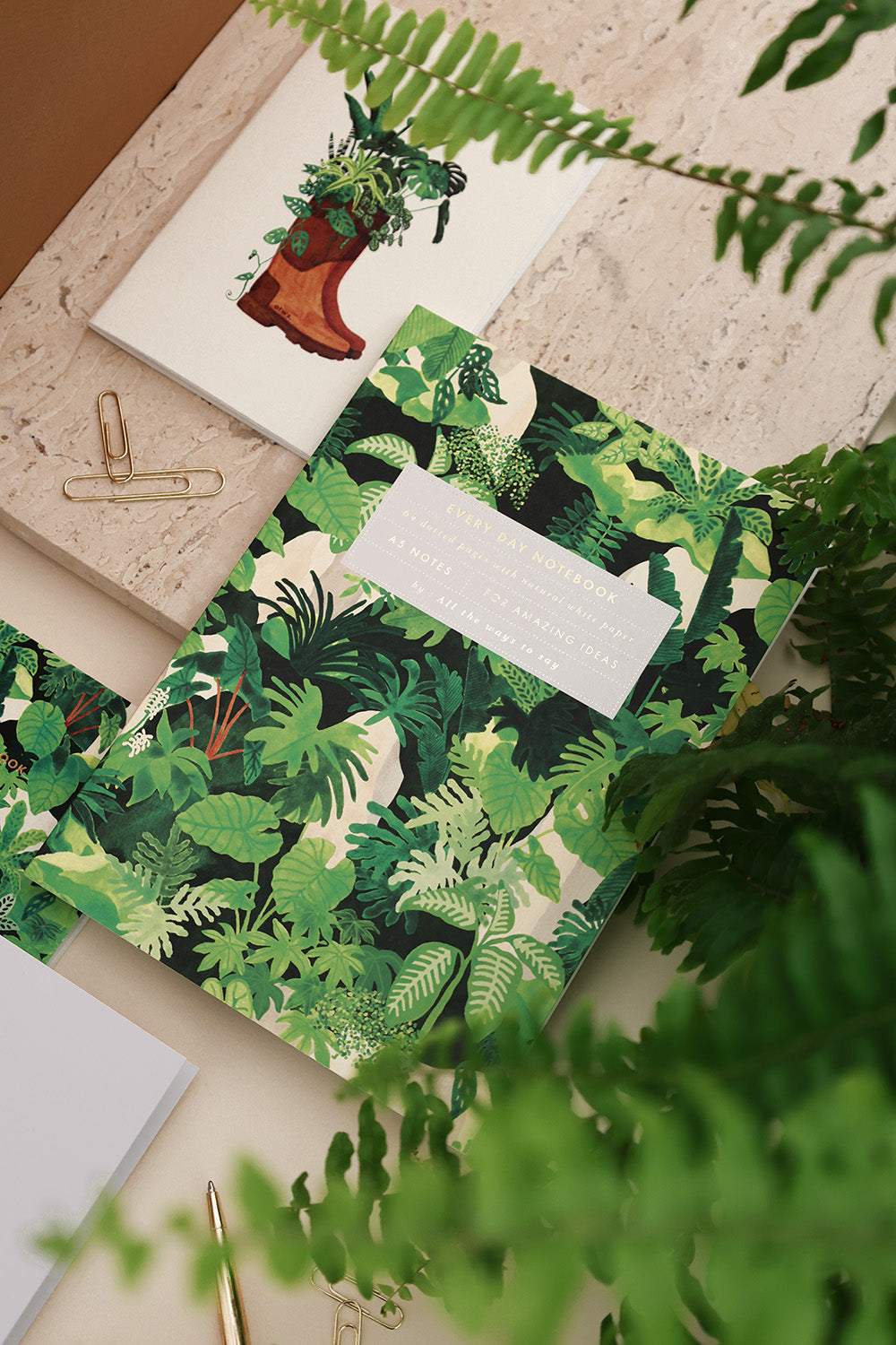 ATWS A5 Notebook Green Cliff