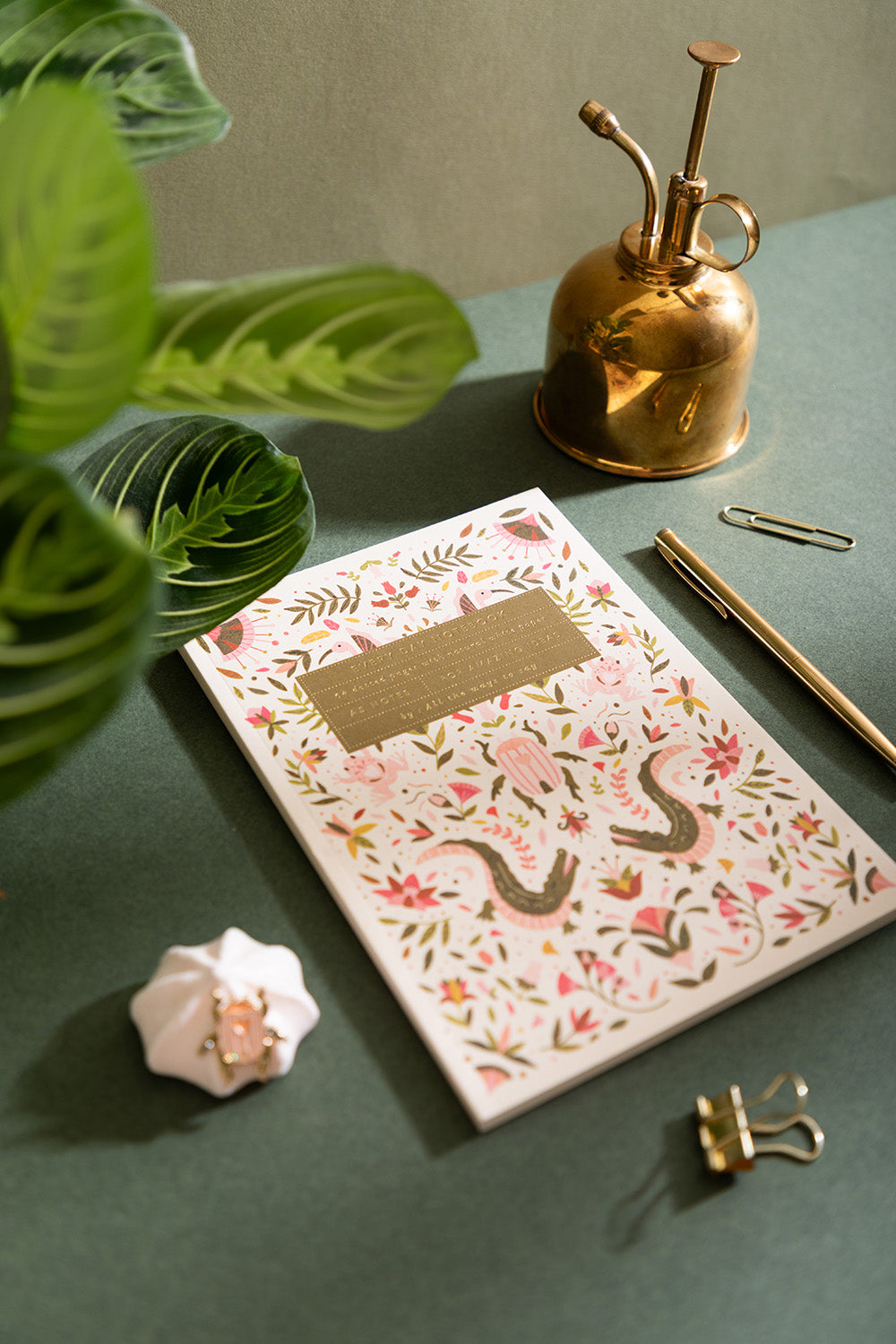ATWS A5 Notebook Pink Croco