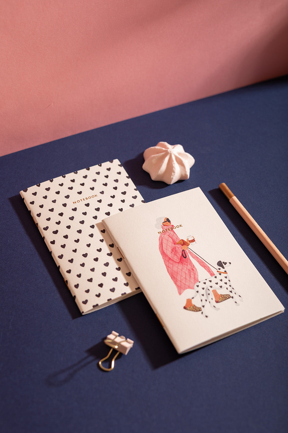 ATWS A6 Notebooks Duo Pack of 2 Dalmatian