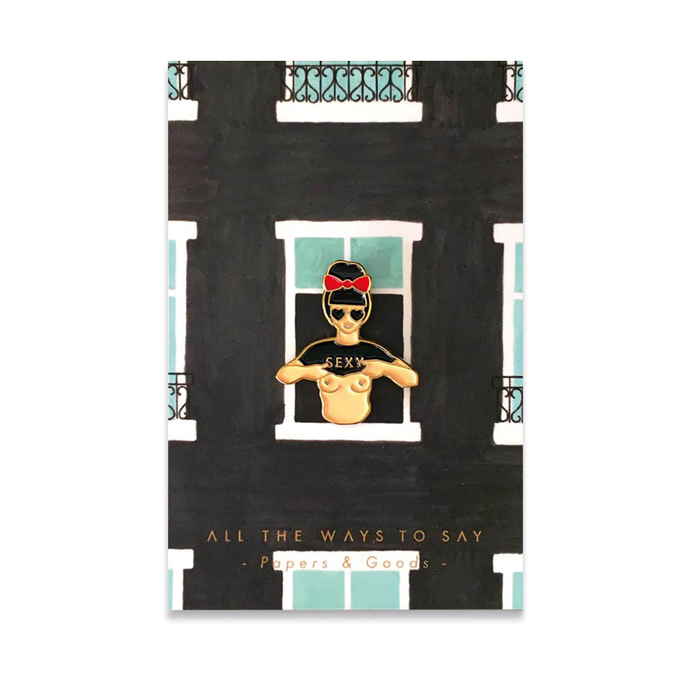 ATWS Enamel Pin Hey Sexy