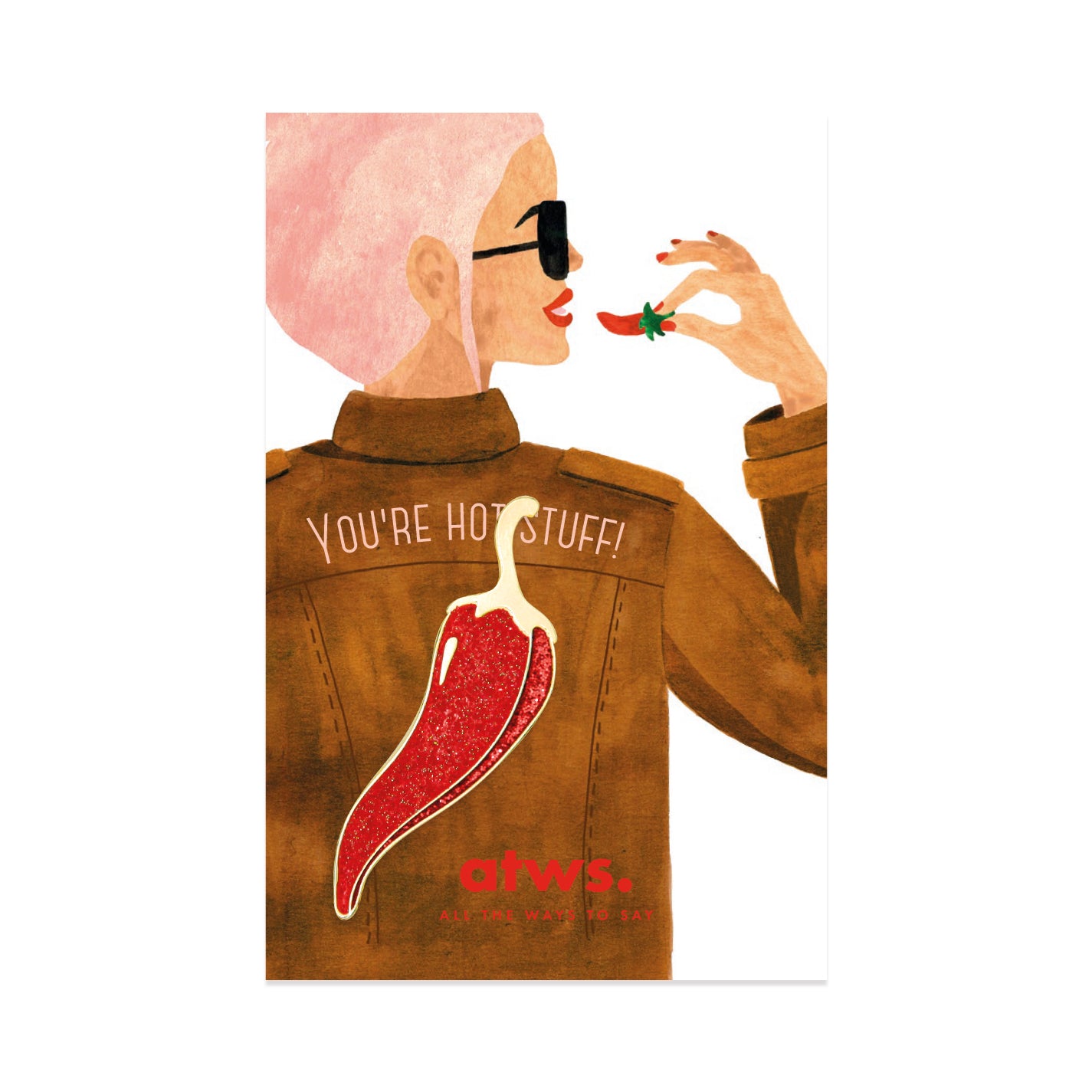 ATWS Enamel Pin Chili Pepper