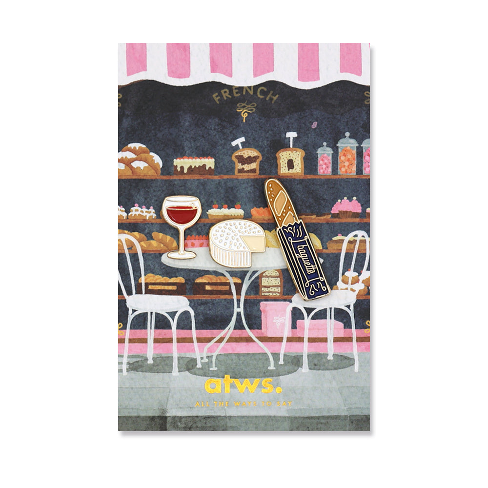 ATWS Enamel Pin French Kit (Set of 3 Pins)