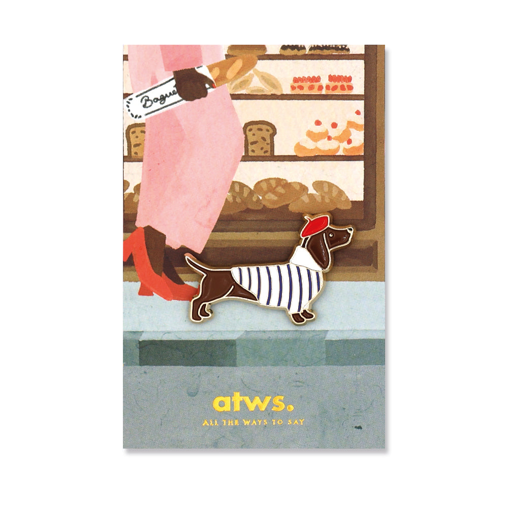 ATWS Enamel Pin Little Frenchie