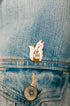 ATWS Enamel Pin Cat Milk