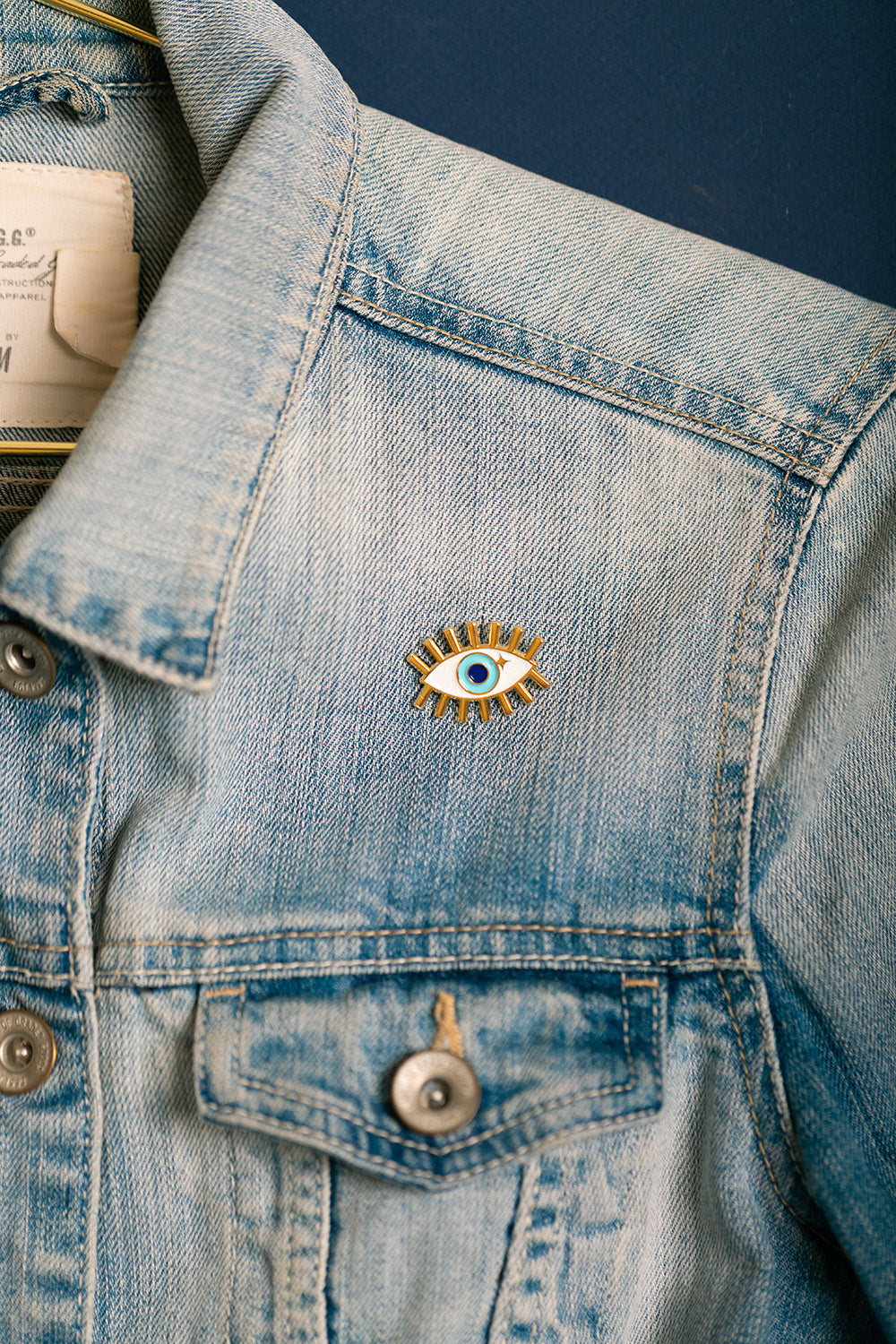 ATWS Enamel Pin Blue Eye