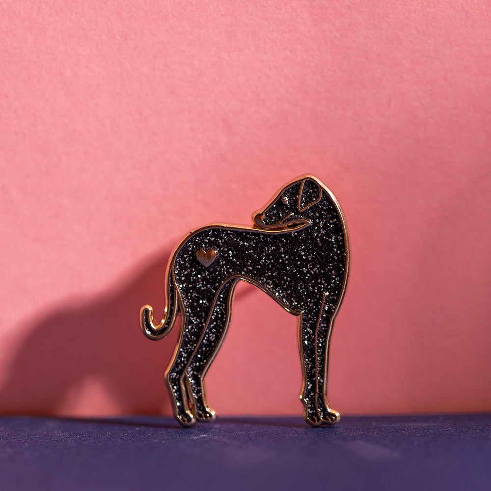ATWS Enamel Pin Greyhound