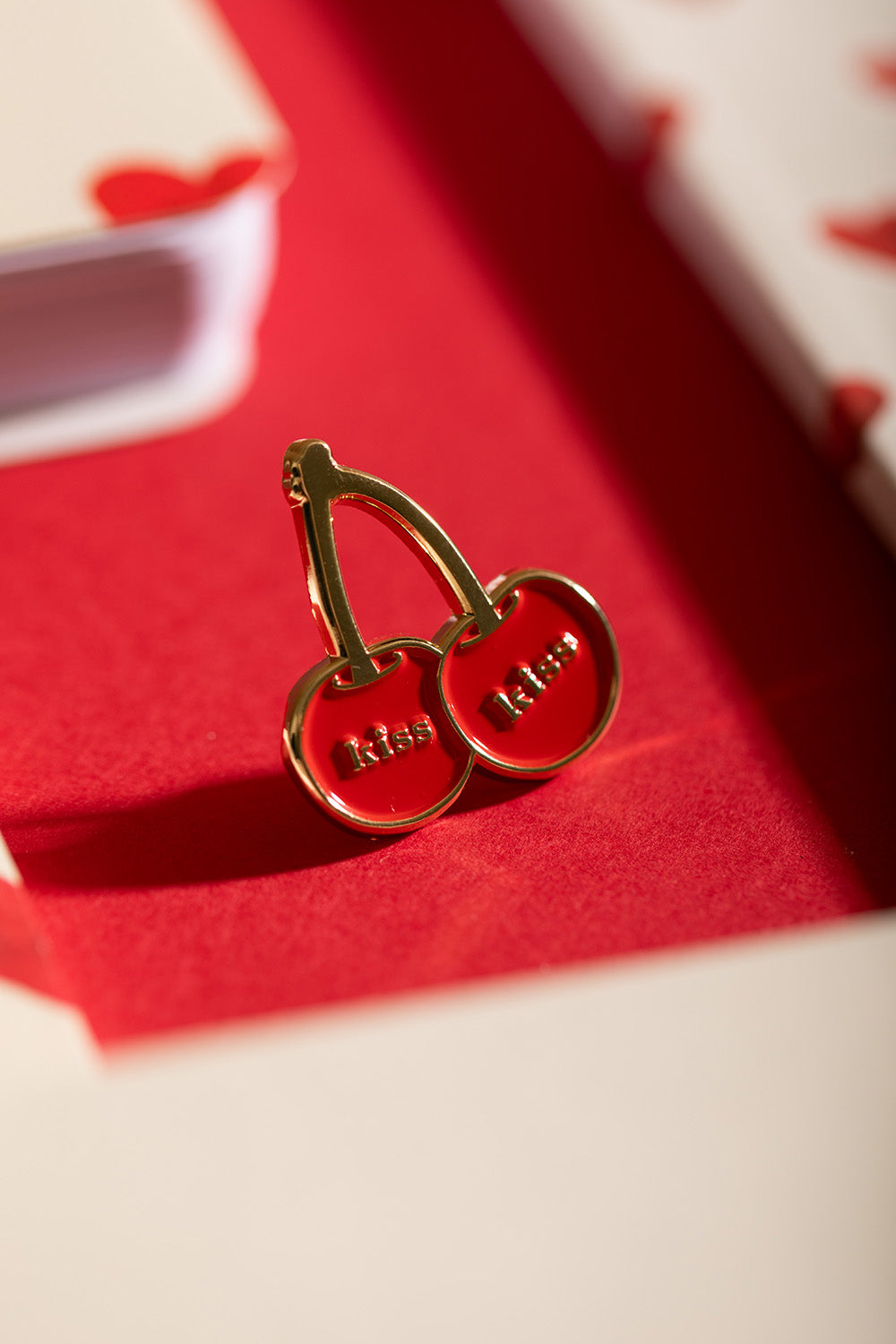 ATWS Enamel Pin Kiss Kiss