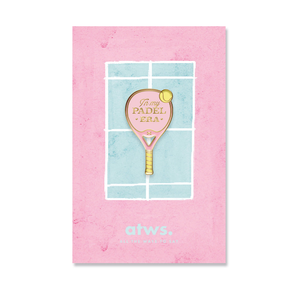 ATWS Enamel Pin Padel Era