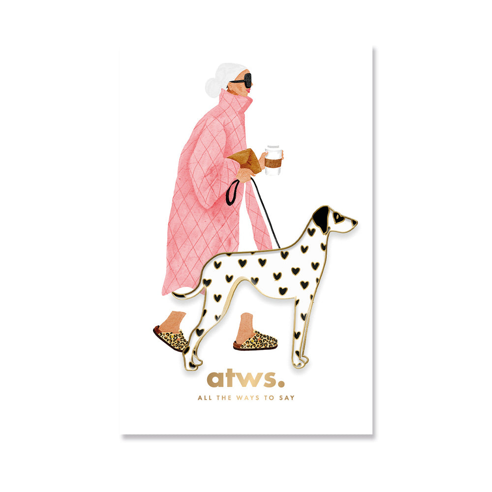 ATWS Enamel Pin Dalmatian