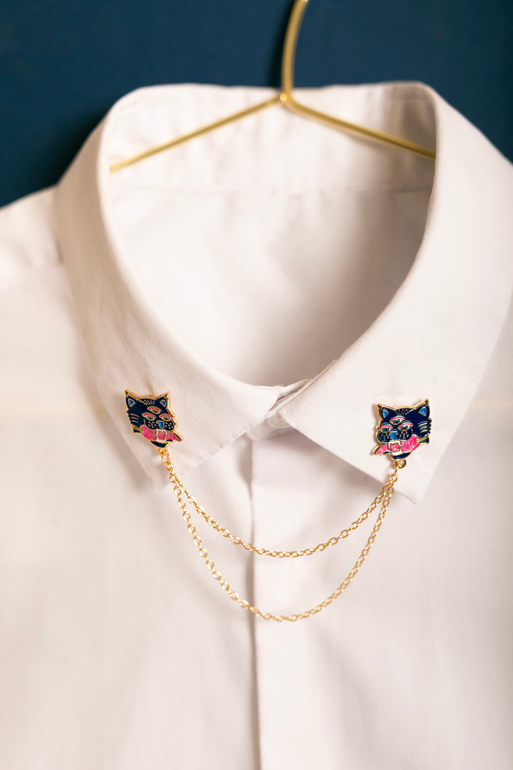 ATWS Enamel Pin Duo Tiger Chain