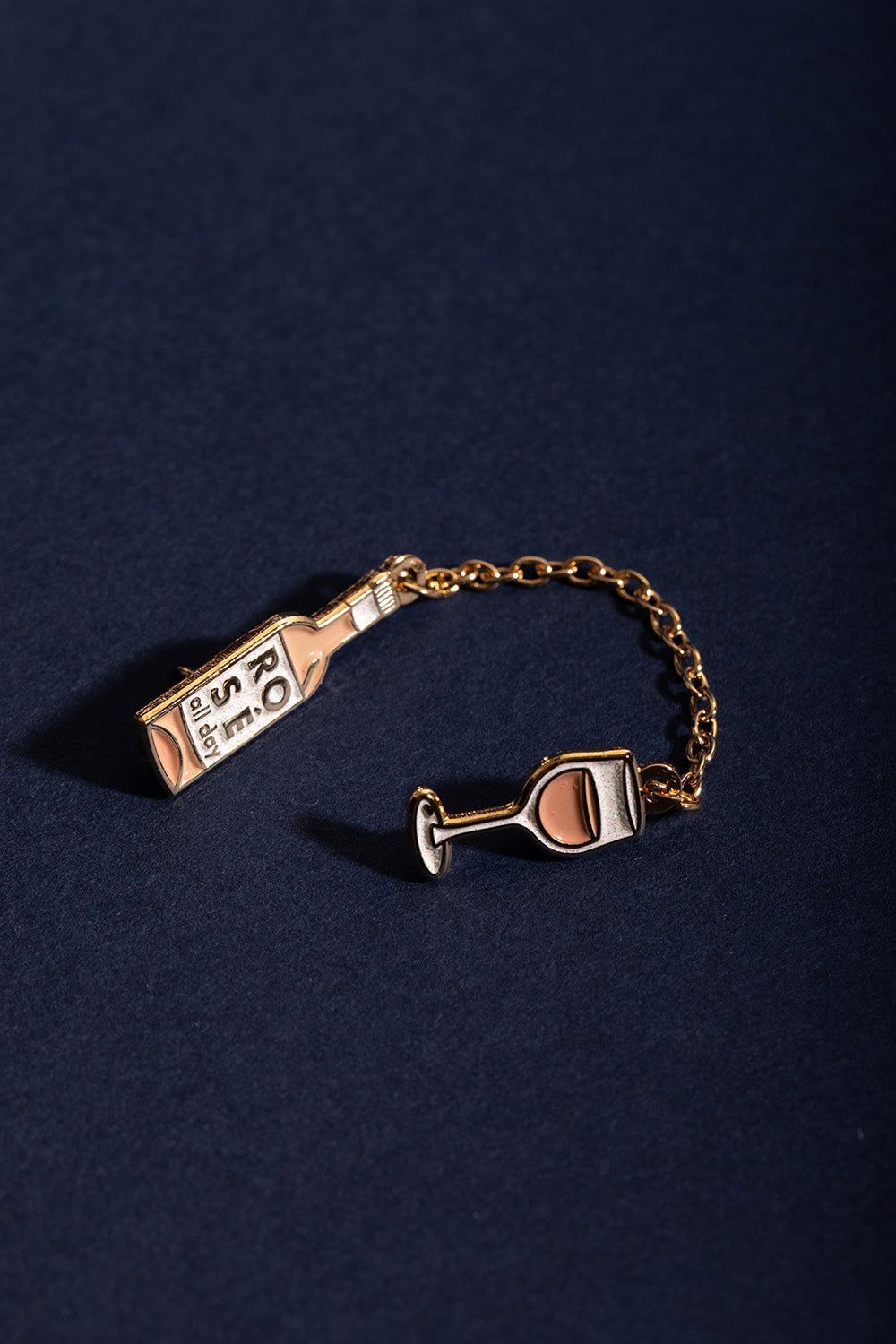 ATWS Enamel Pin Duo Rose All Day Chain